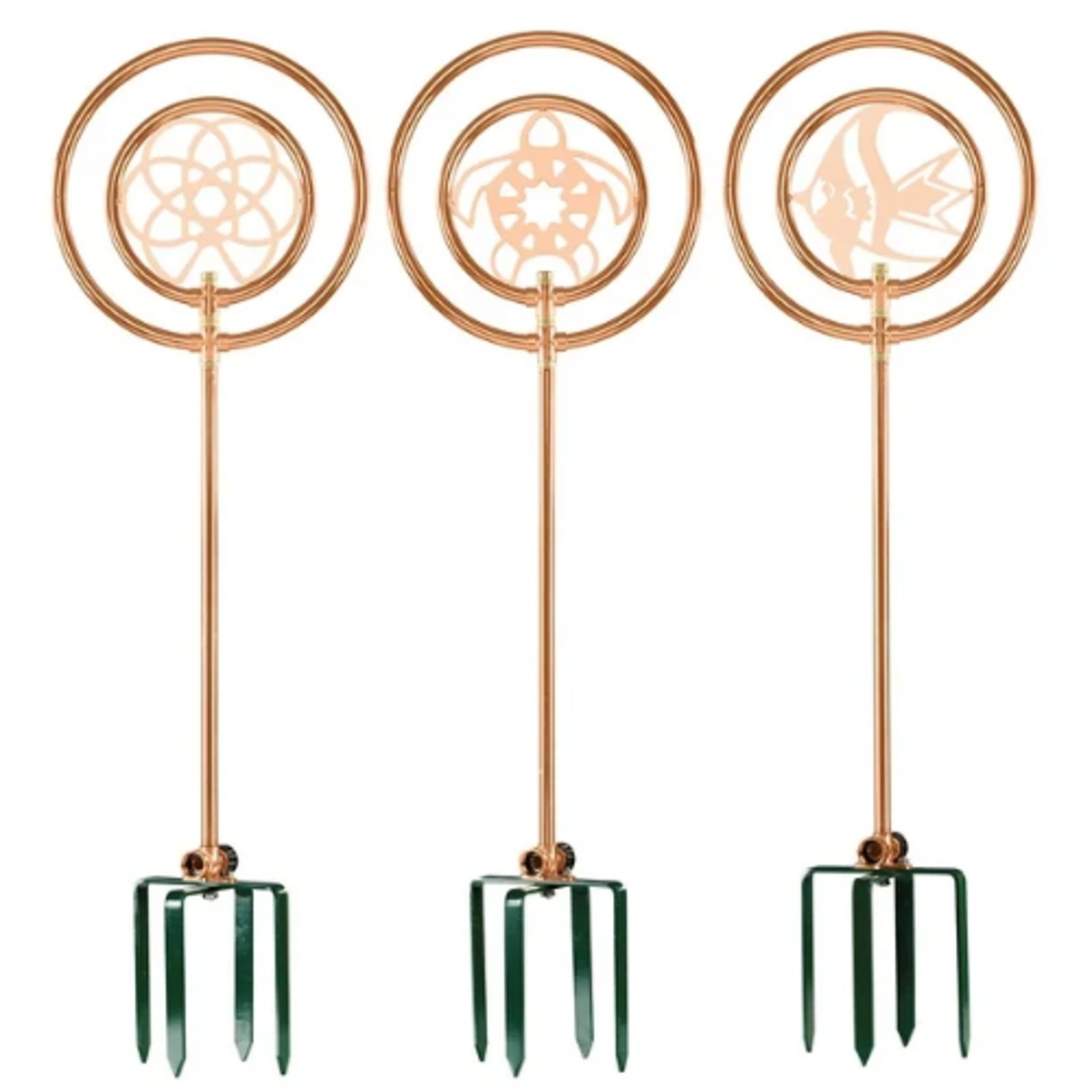 Lawn Sprinkler - Decorative Spinning Sprinkler on Spike (Assorted Styles)