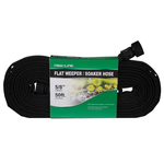 New Line Flat Weeper Hose - Black - 5/8" x 25'