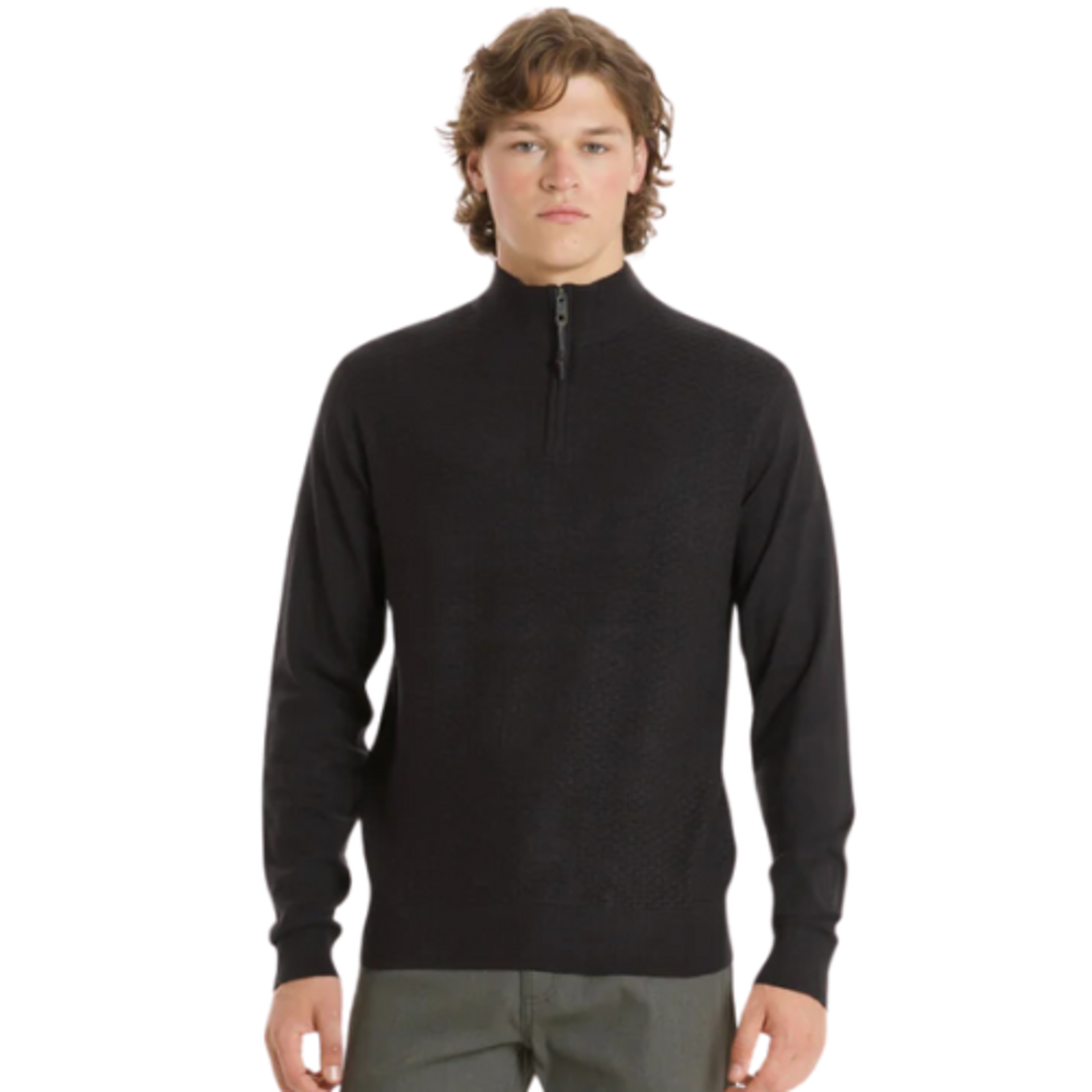 Point Zero Point Zero - Landen Cashmere-like Quarter Zip