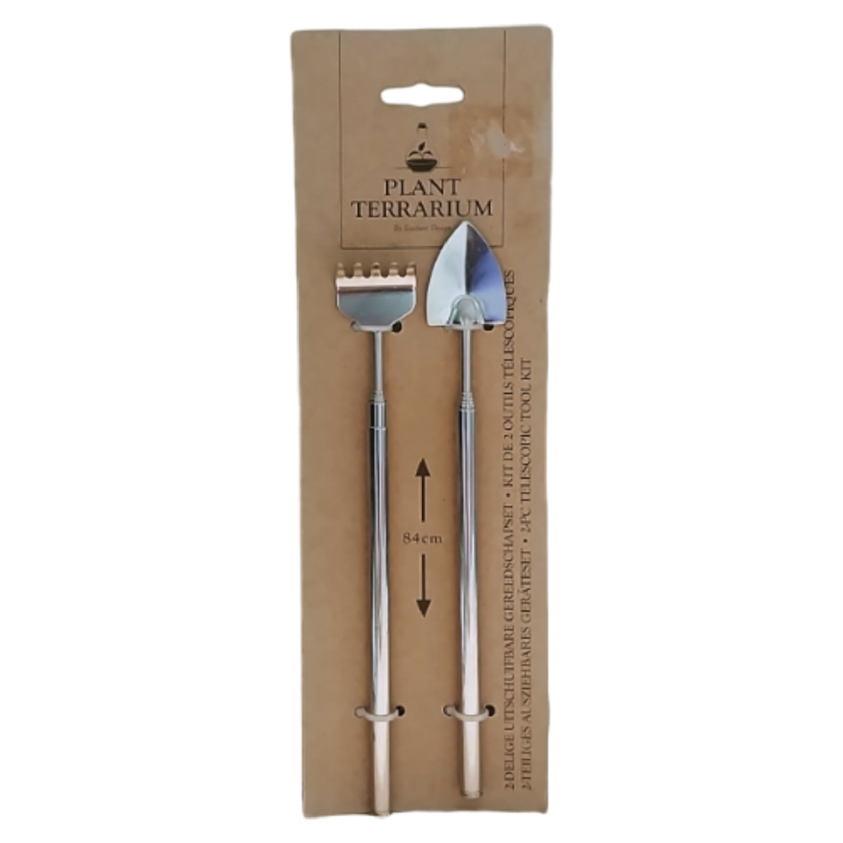 Plant Terrarium - 2 Piece Telescopic Tool Kit