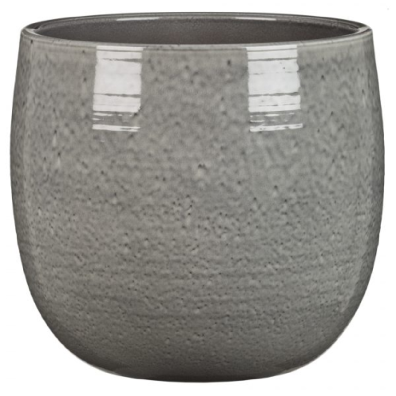 Scheurich - Allure Pot Cover - Glazing Grey