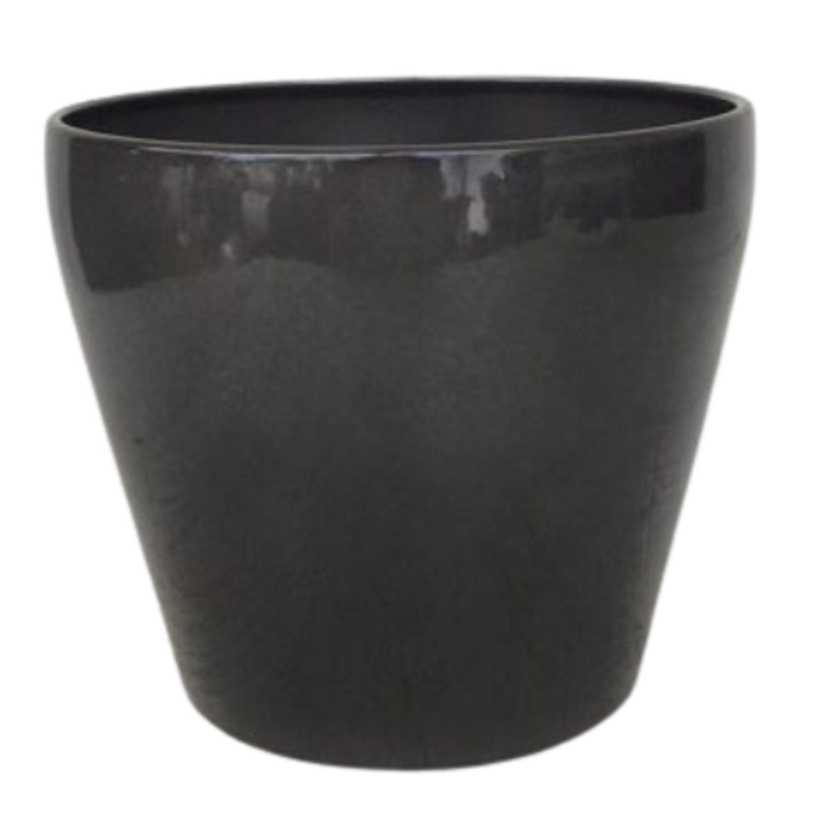 Scheurich - Apple Pot Cover - Glass Grey