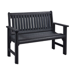 C.R. Plastics 4' Garden Bench