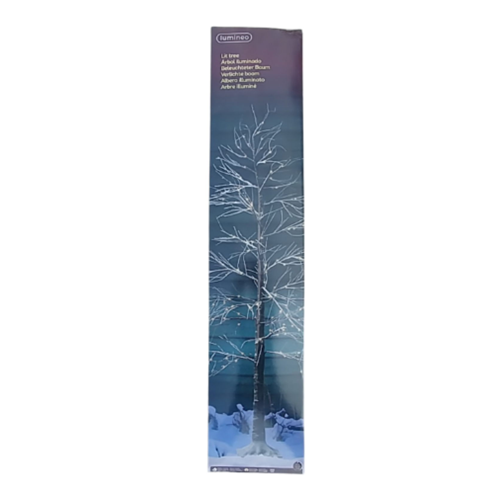 Lumineo LED Pre-lit Birch Tree 240cm