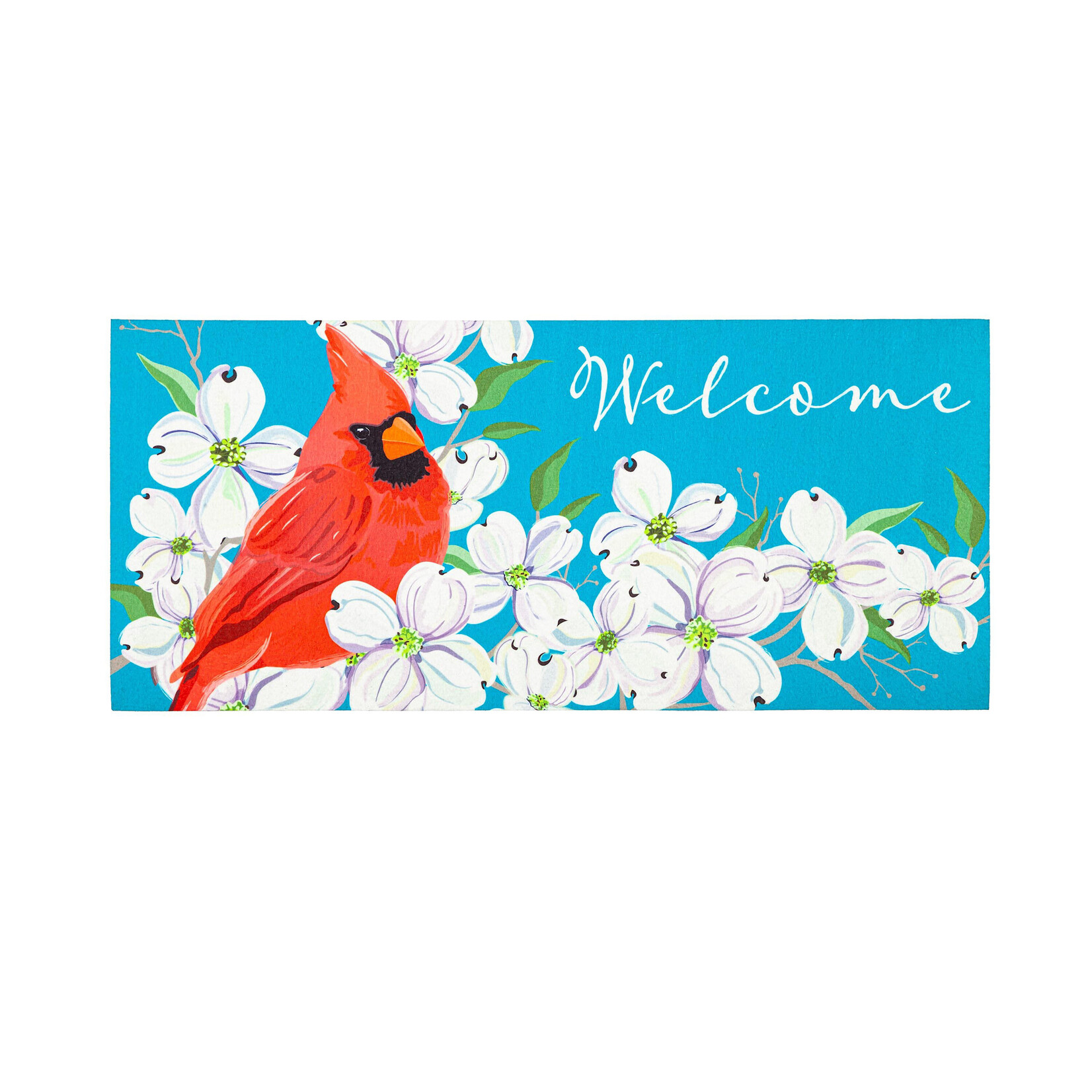 Sassafras Switch Mat - Spring Dogwood Cardinal