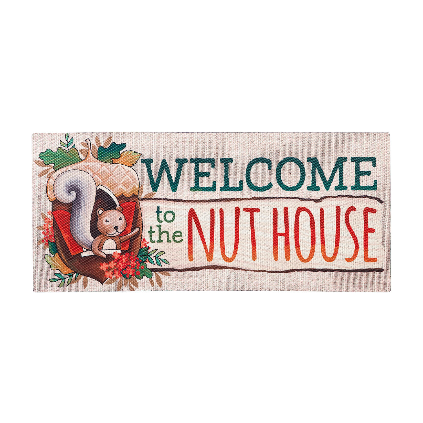 Evergreen Enterprises Sassafras Switch Mat - Welcome to the Nut House