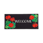 Evergreen Enterprises Geranium Welcome Sassafras Switch Mat