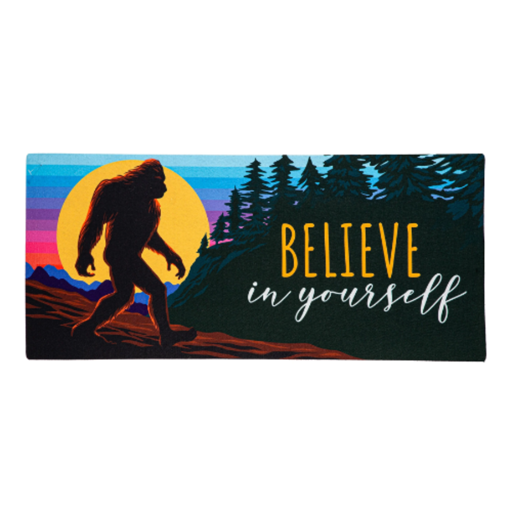 Evergreen Enterprises Big Foot Believe In Yourself Sassafras Switch Mat