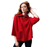 Joseph Ribkoff Oversized Cutaway Dolman Top