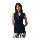 Joseph Ribkoff Casual Sleeveless Cowl Neck