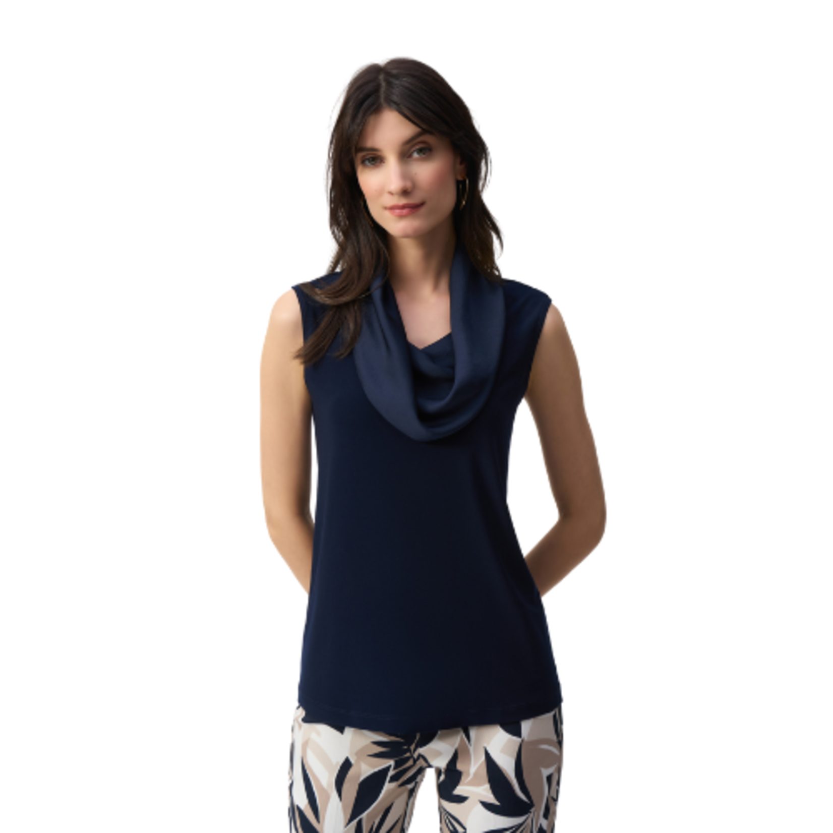 Joseph Ribkoff Joseph Ribkoff - Casual Sleeveless Cowl Neck