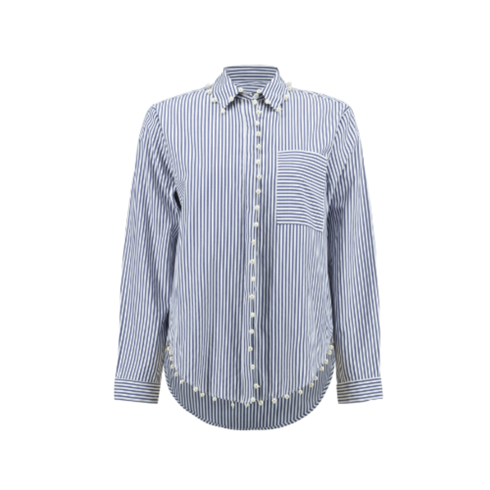 Joseph Ribkoff Joseph Ribkoff - Striped Casual Button Blouse