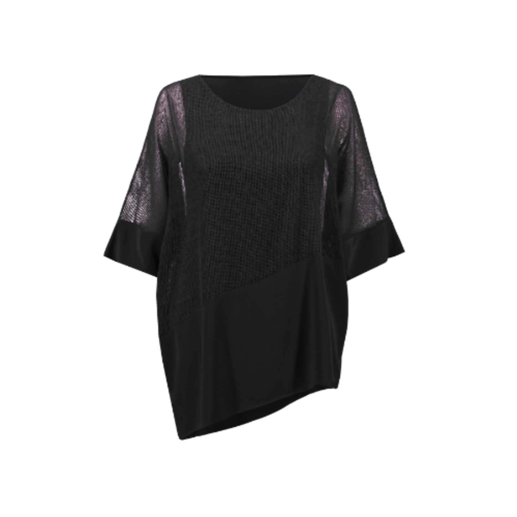 Joseph Ribkoff Joseph Ribkoff - Chic Sheer Flutter-sleeve Pullover