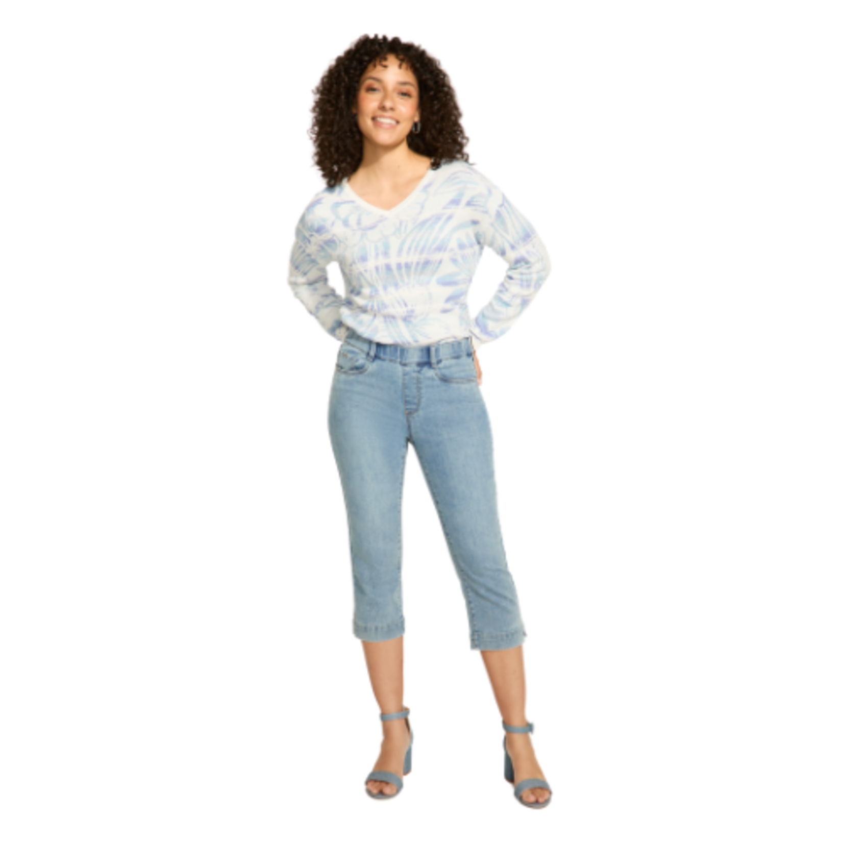 French Dressing Jeans French Dressing - Pull-on Capri