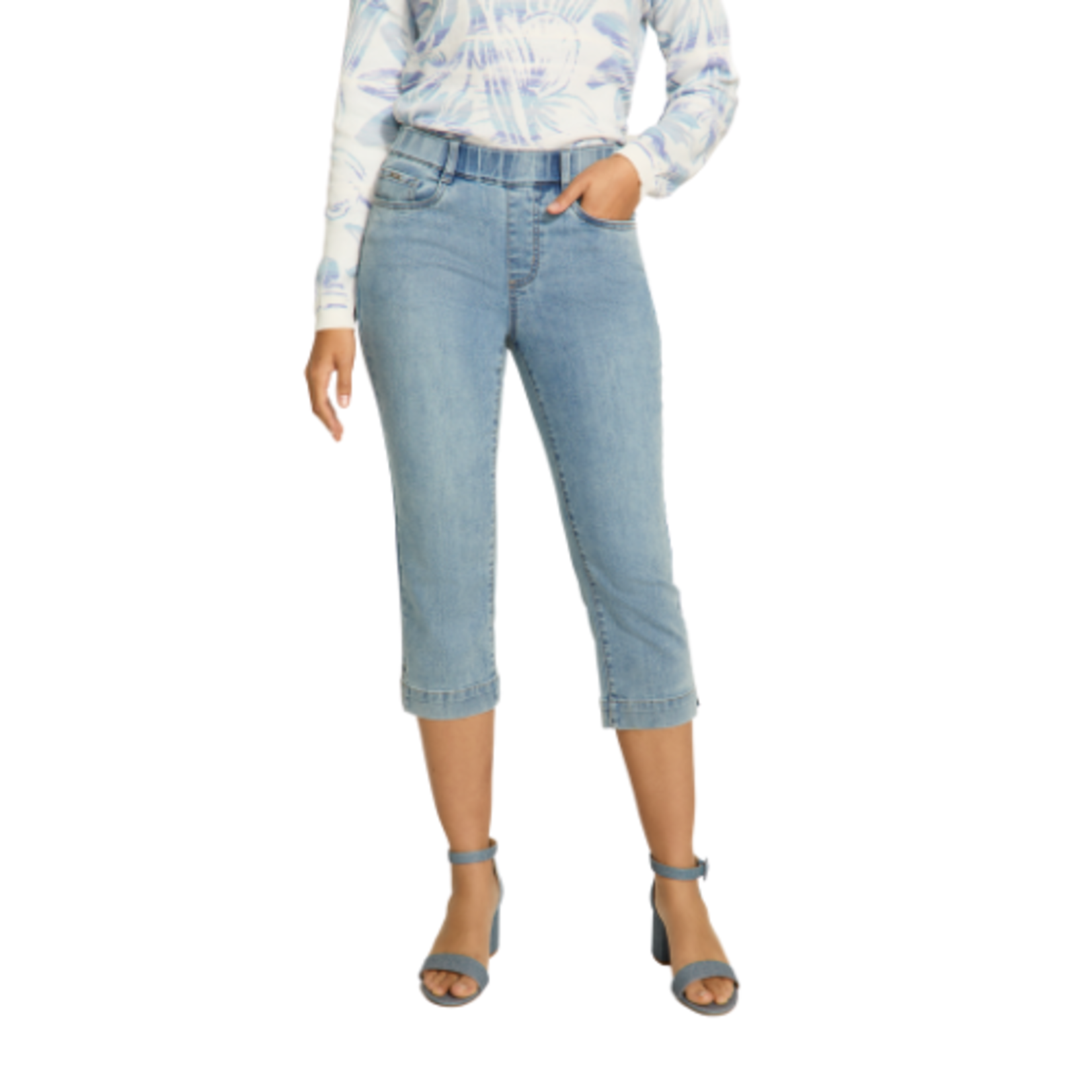 French Dressing Jeans French Dressing - Pull-on Capri