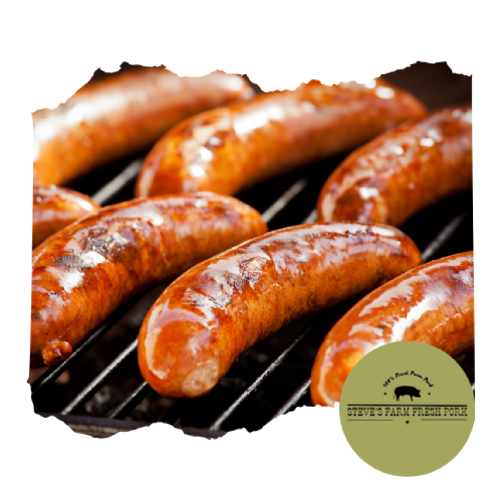 Steve's Farm Fresh Pork Steve's Farm Fresh Pork - Cheese Smokies - 6pk