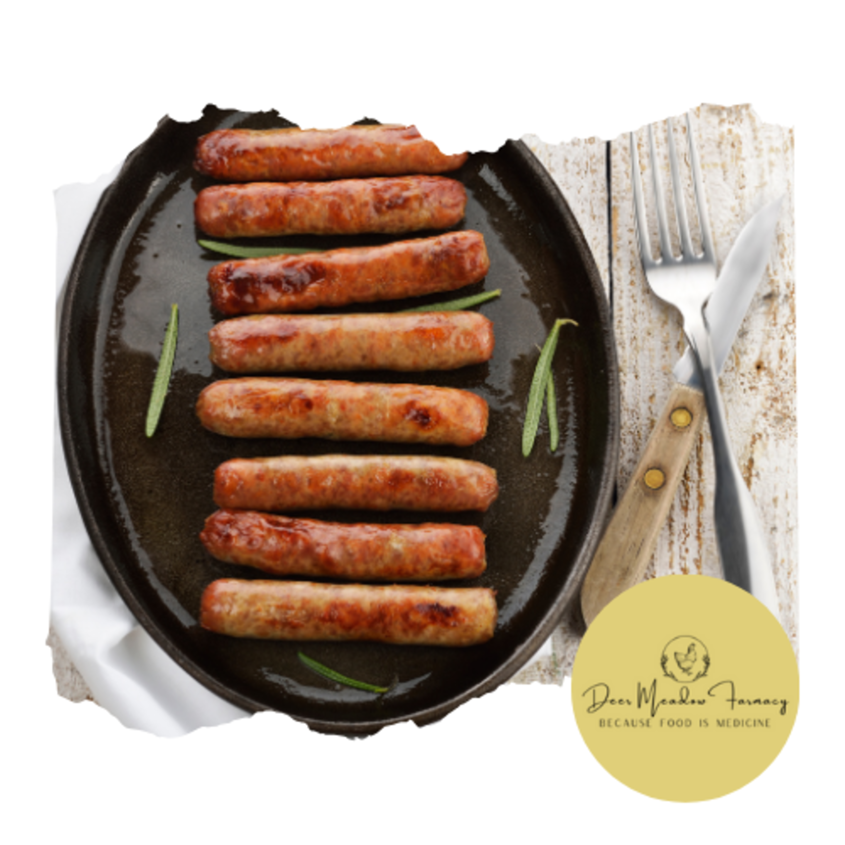 Deer Meadow Farmacy Deer Meadow Farmacy - Gluten Free Breakfast Sausage $12.99 / lb