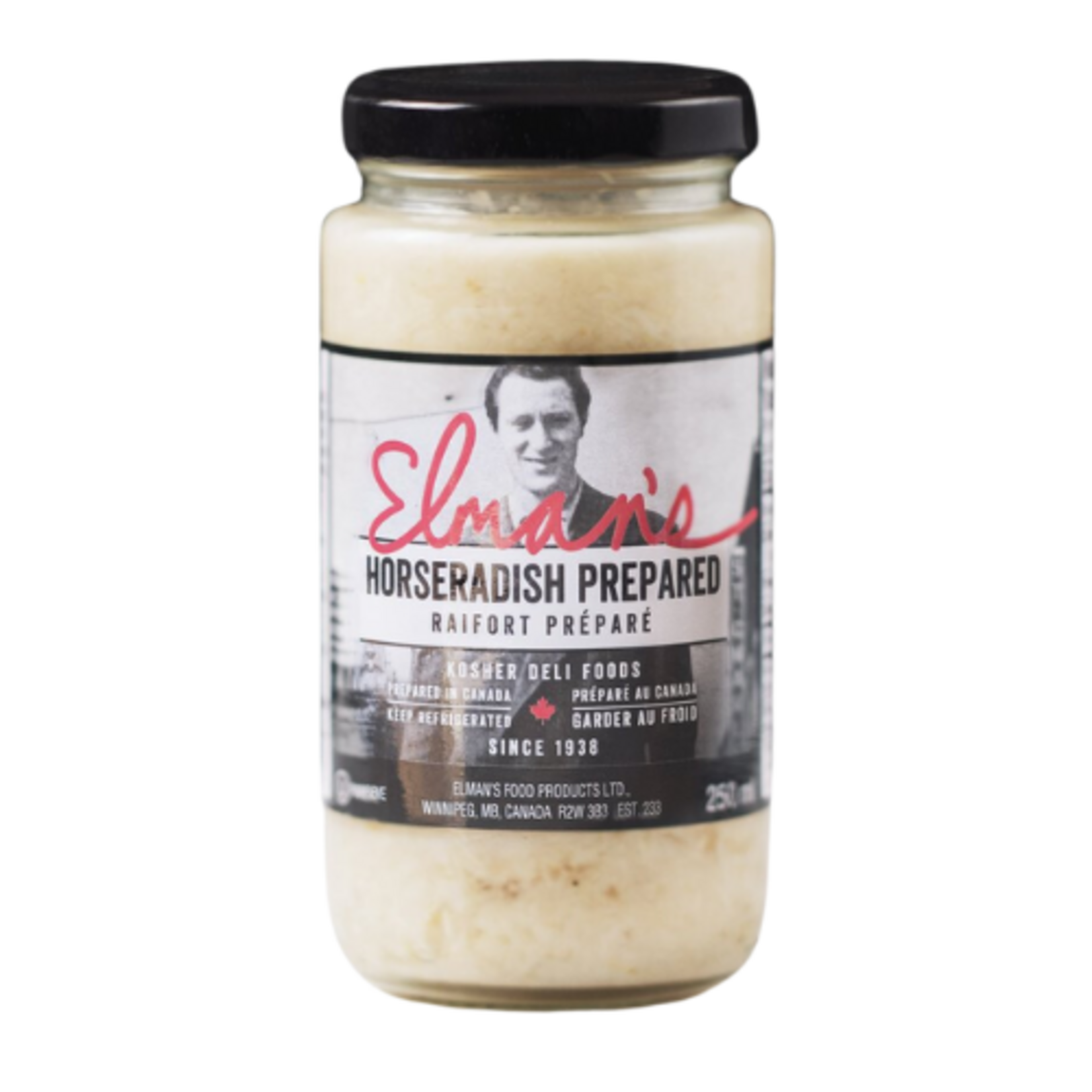 Elman's Elmans - Horseradish Prepared - 250ml