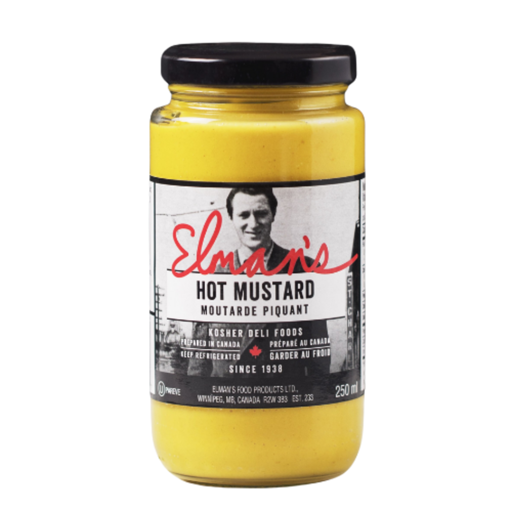 Elman's Elmans - Hot Mustard - 250ml