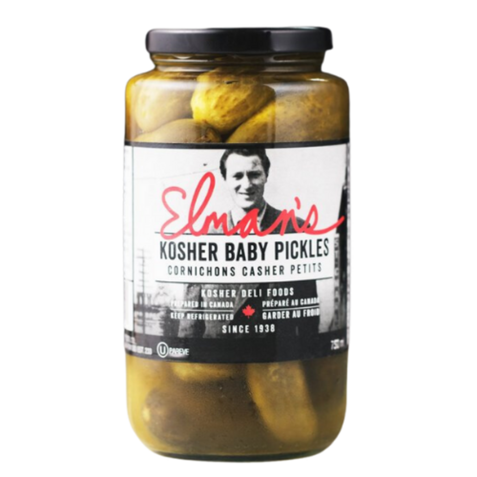 Elman's Elmans - Kosher Baby Pickles - 750ml