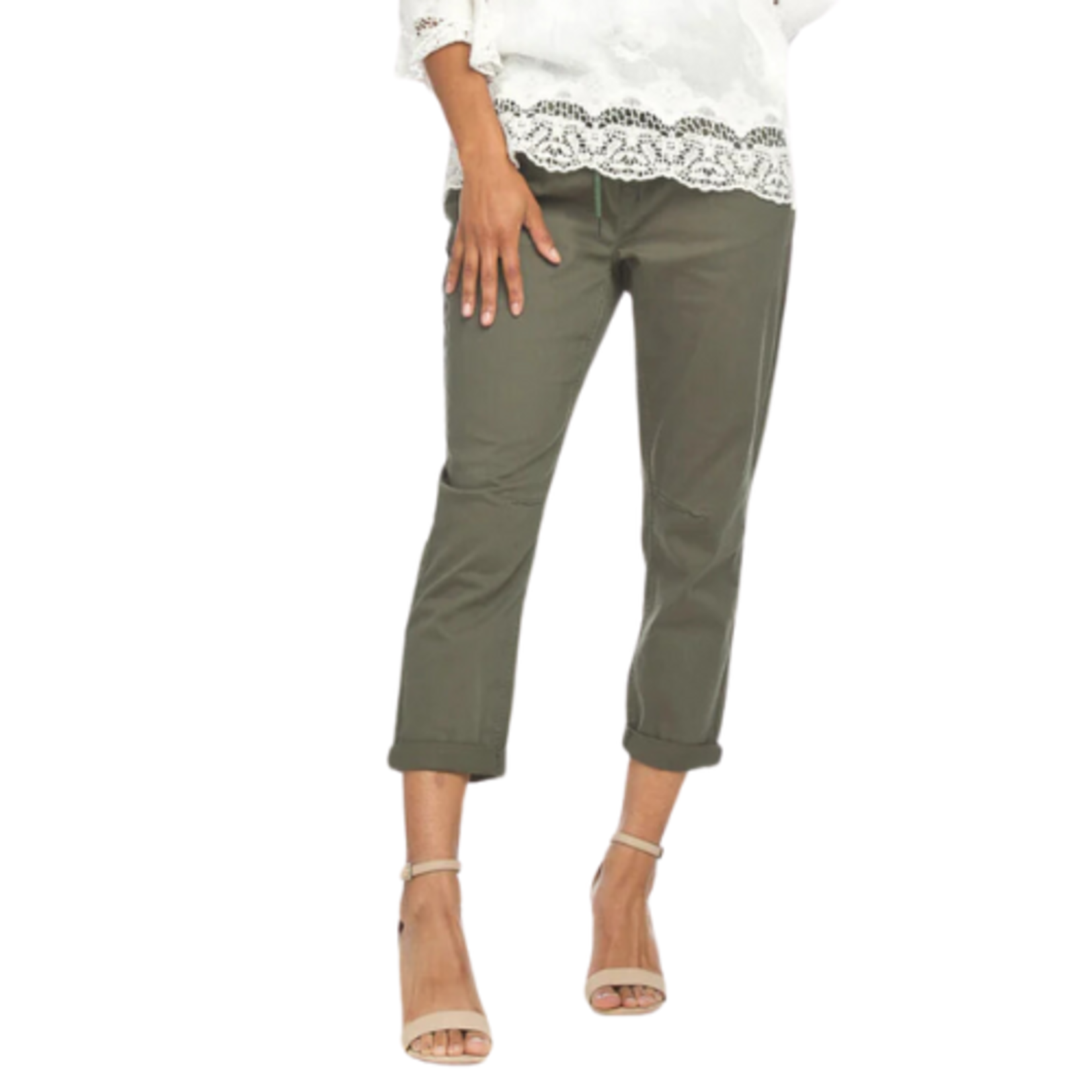 Papillon Papillon - Floral Cropped Wide Leg Pants