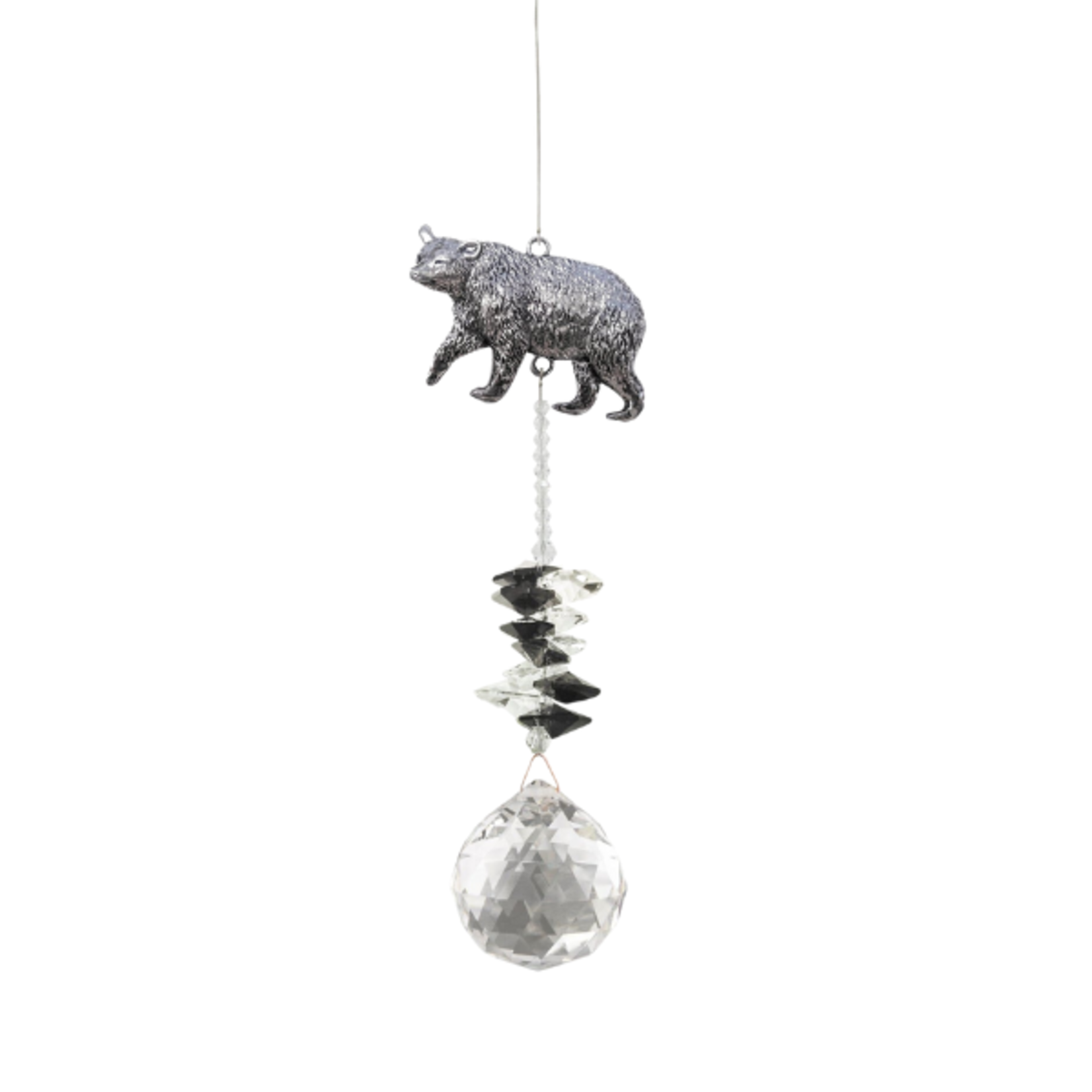 Wishing Thread - Eternity Crystal -  Black Bear
