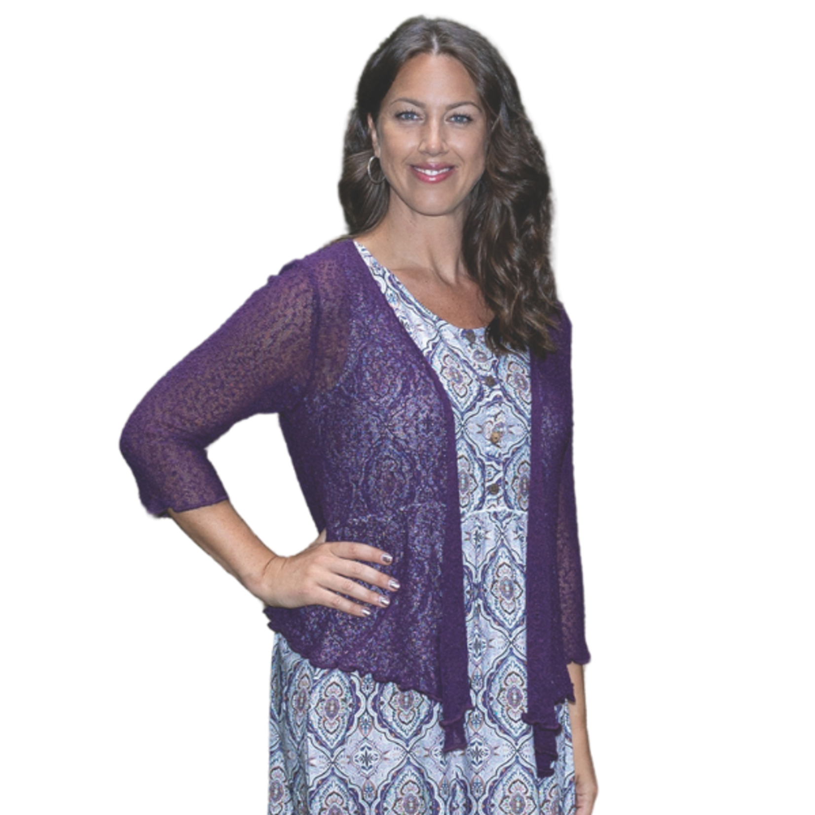 Papa Fashions Papa Fashions - Papa Mesh Cardigan