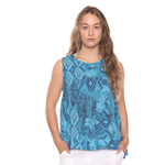 Sleeveless Patterned Top
