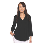 Long Sleeve V-Neck Top