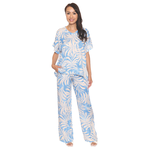 Patterned Top & Pant Set