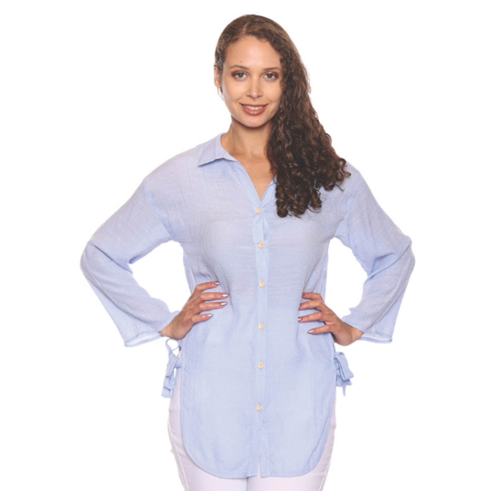 Papa Fashions Papa Fashion - Button-up Top