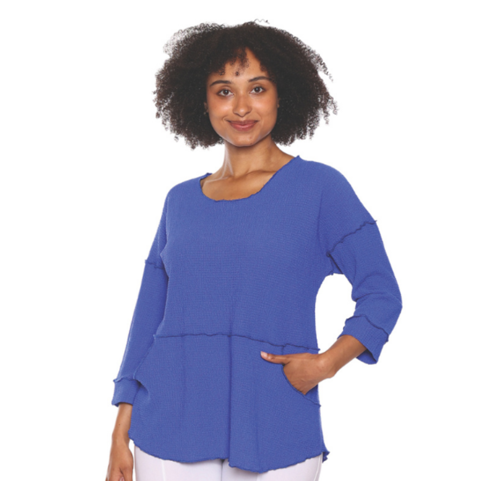 Papa Fashions Papa Fashions - 3/4 Sleeve Blouse