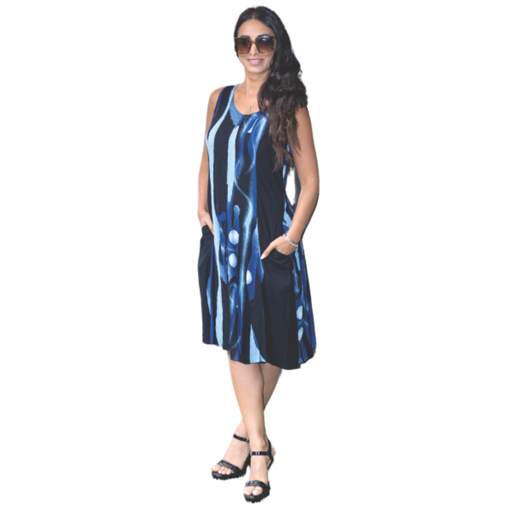 Papa Fashions Papa Fashions - Sleeveless Dress
