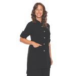 Papa Fashions Long Button-up Top