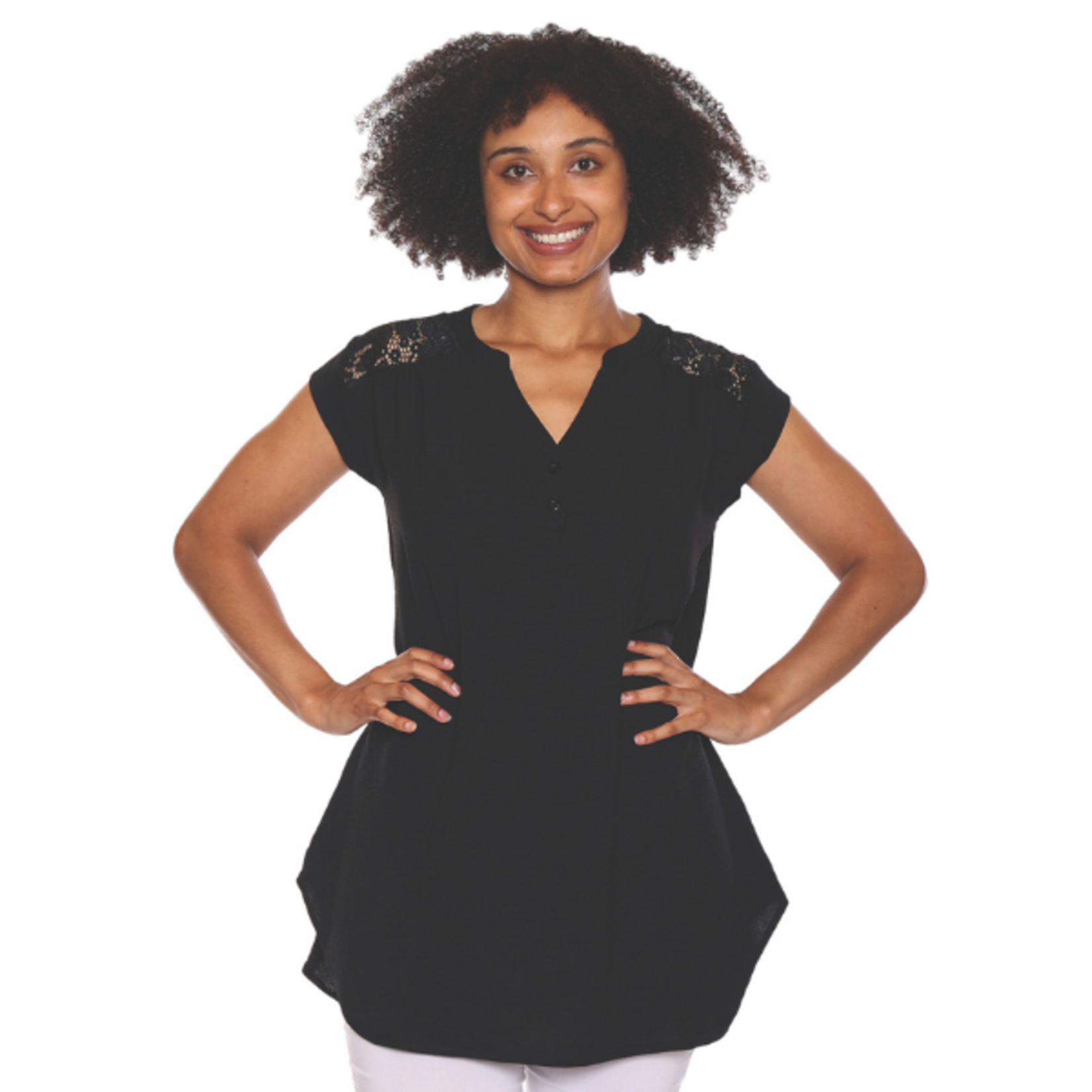 Papa Fashions Papa Fashion - V-Neck Top