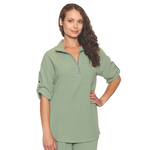 Papa Fashions 1/2 Zip Top