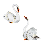 Metal Swan Statue - Asst Styles