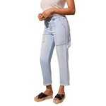 Tribal Audrey Girlfriend Straight Carpenter Jeans