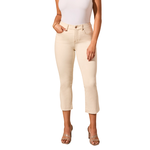 Tribal Sophia Curvy Micro Flare Crop Jeans