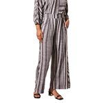 Tribal Pull On Flowy Wide Pant w/ Pockets