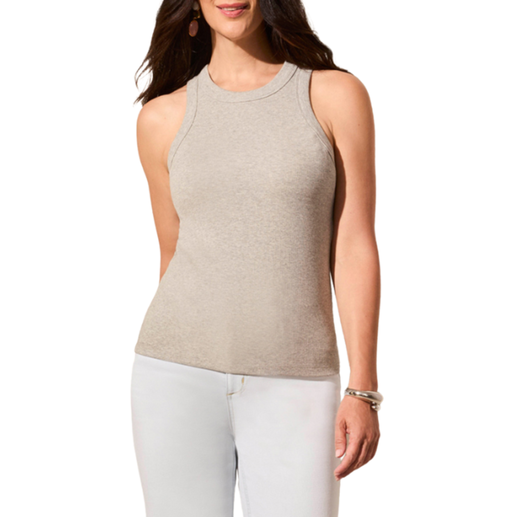 Tribal Tribal - Racer Back Fitted Tank Top