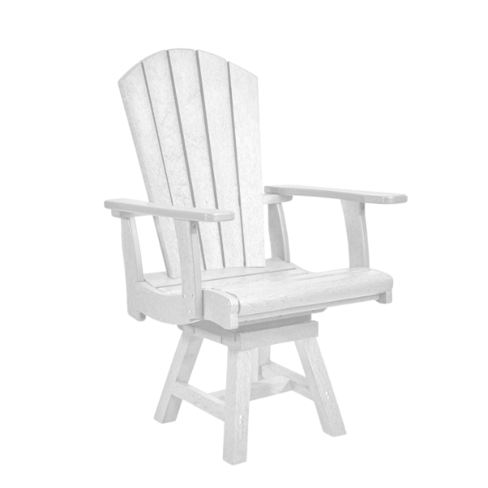 C.R. Plastics C.R. Plastic - Addy Swivel Dining Arm Chair