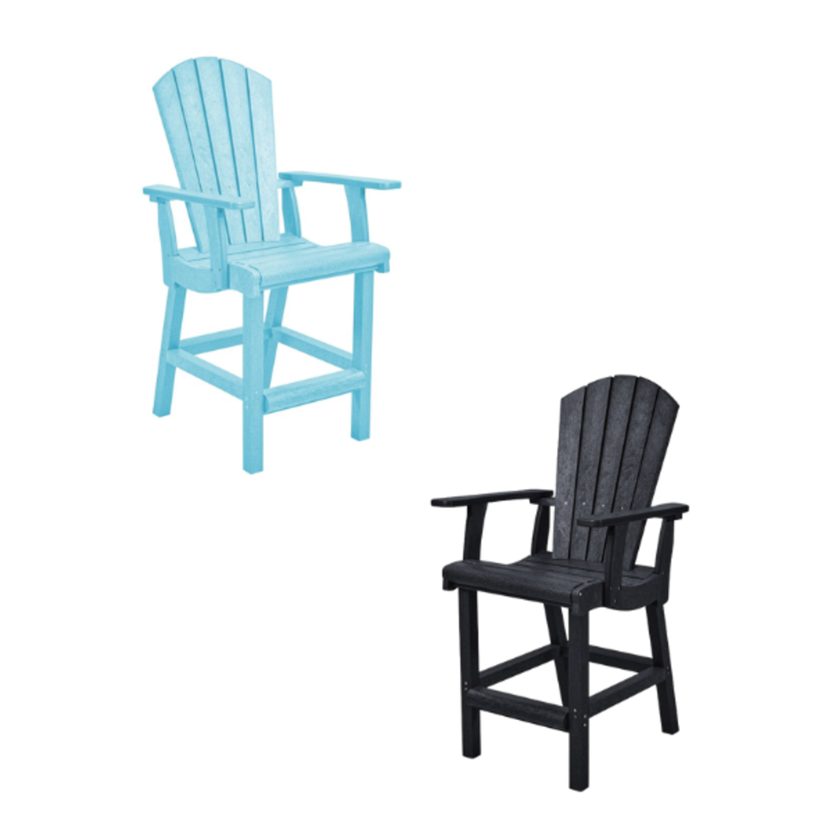 C.R. Plastics C.R. Plastics - Classic Counter Arm Chair