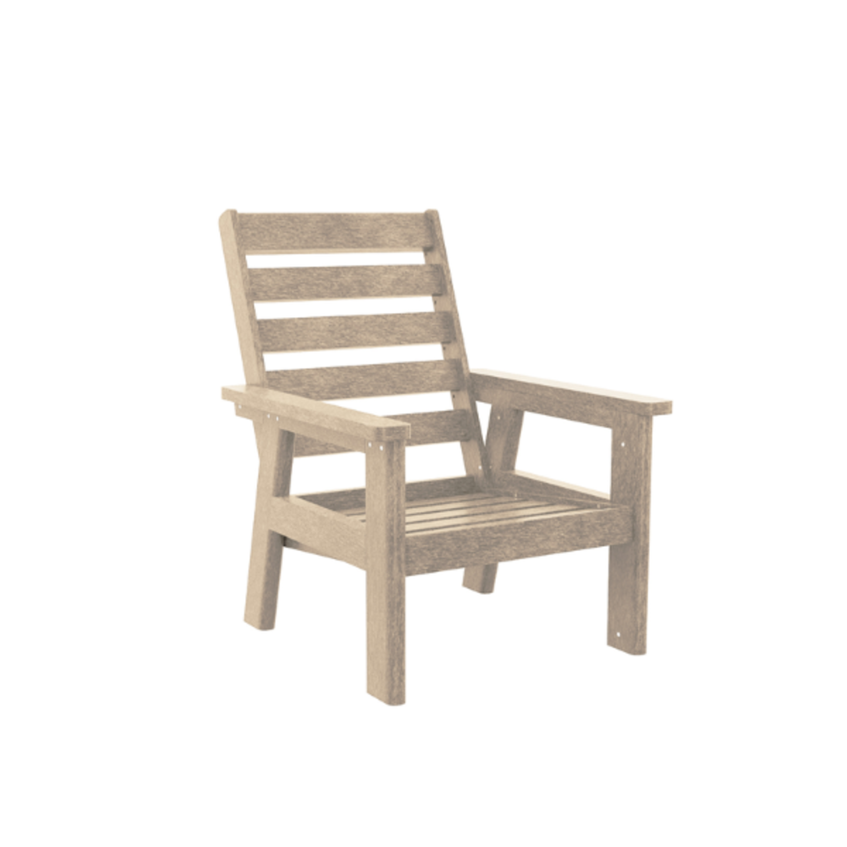 C.R. Plastics C.R. Plastics - Charleston High Back Arm Chair