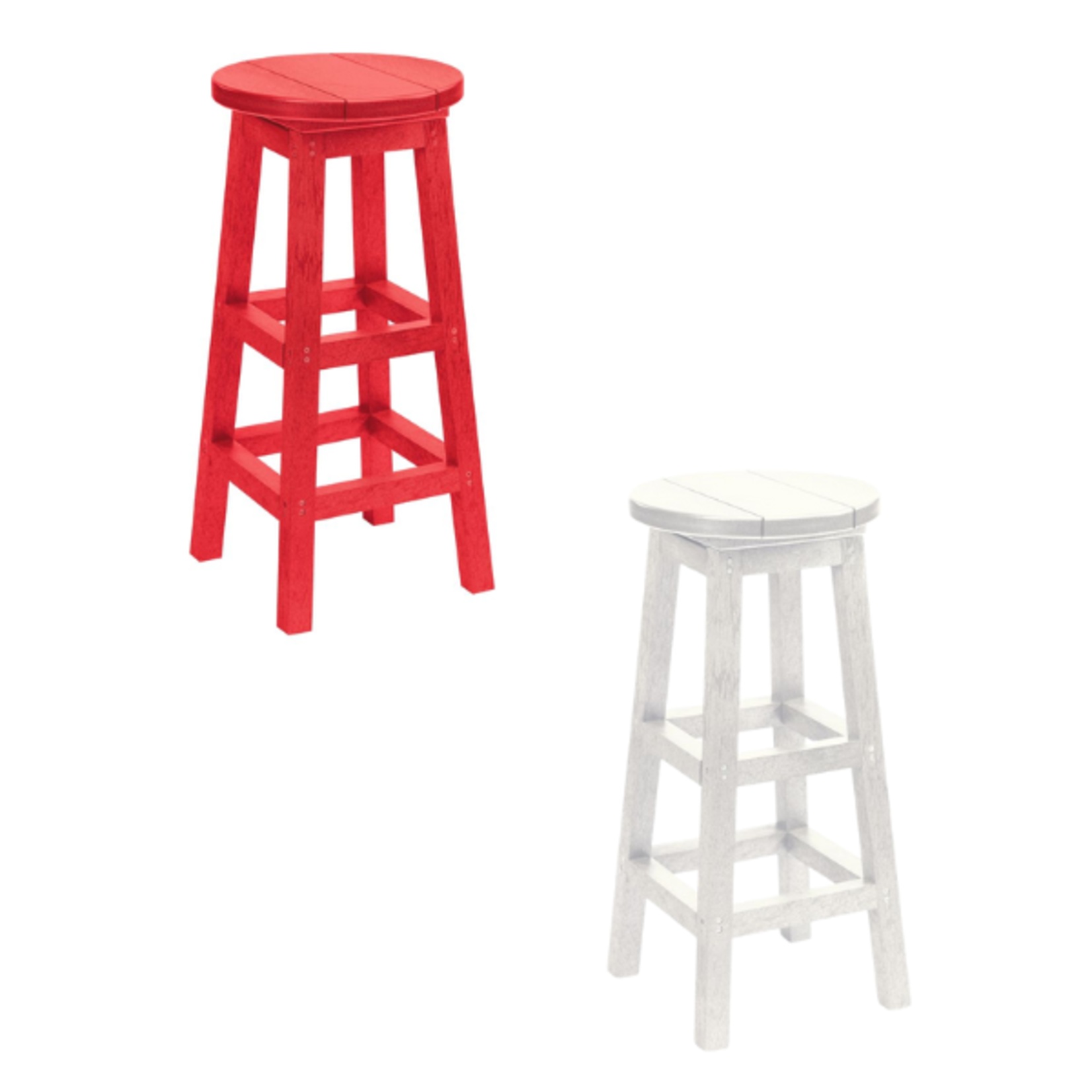 C.R. Plastics C.R. Plastics - Barstool Pub Height