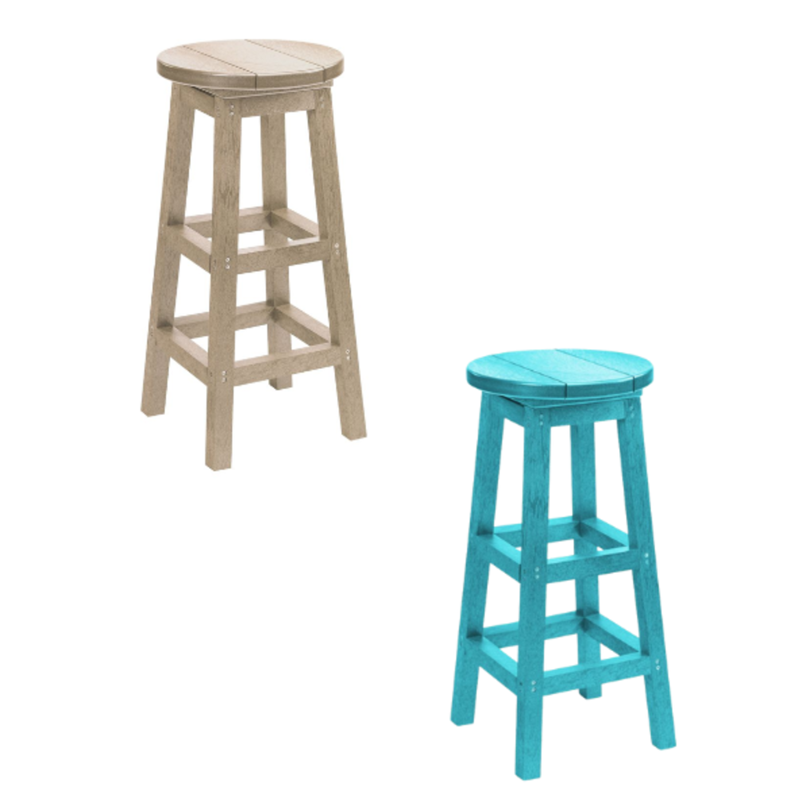 C.R. Plastics C.R. Plastics - Barstool Pub Height