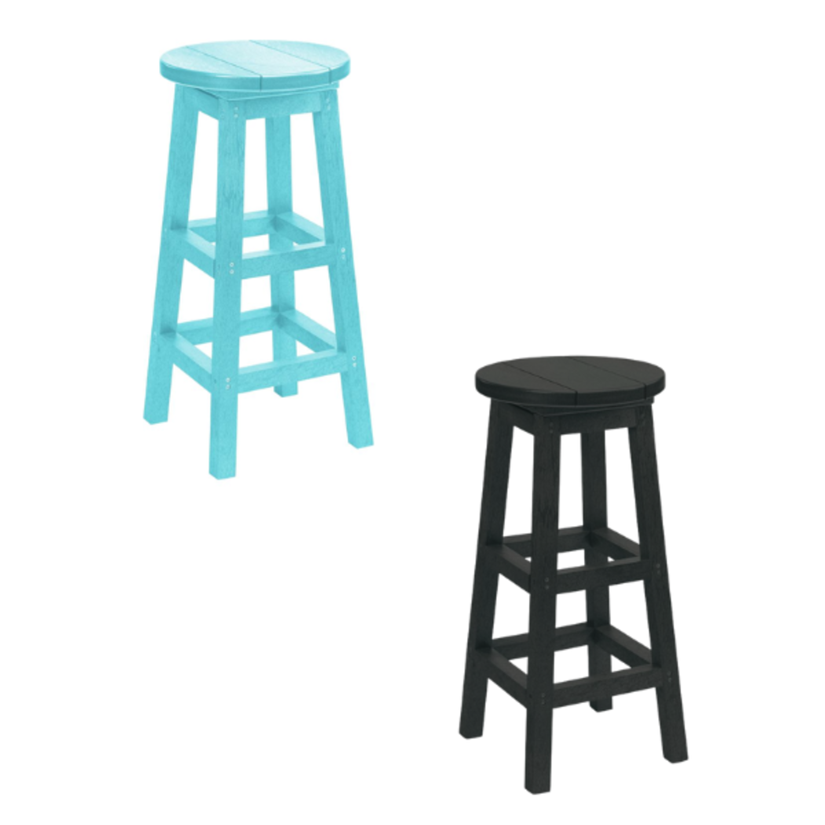 C.R. Plastics C.R. Plastics - Barstool Pub Height