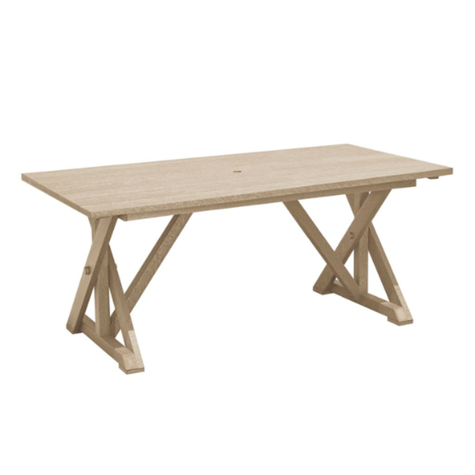 C.R. Plastics C.R. Plastic - Harvest Wide Dining Table