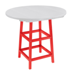 C.R. Plastics 40" Pub Table Legs (Table Top Not Included)