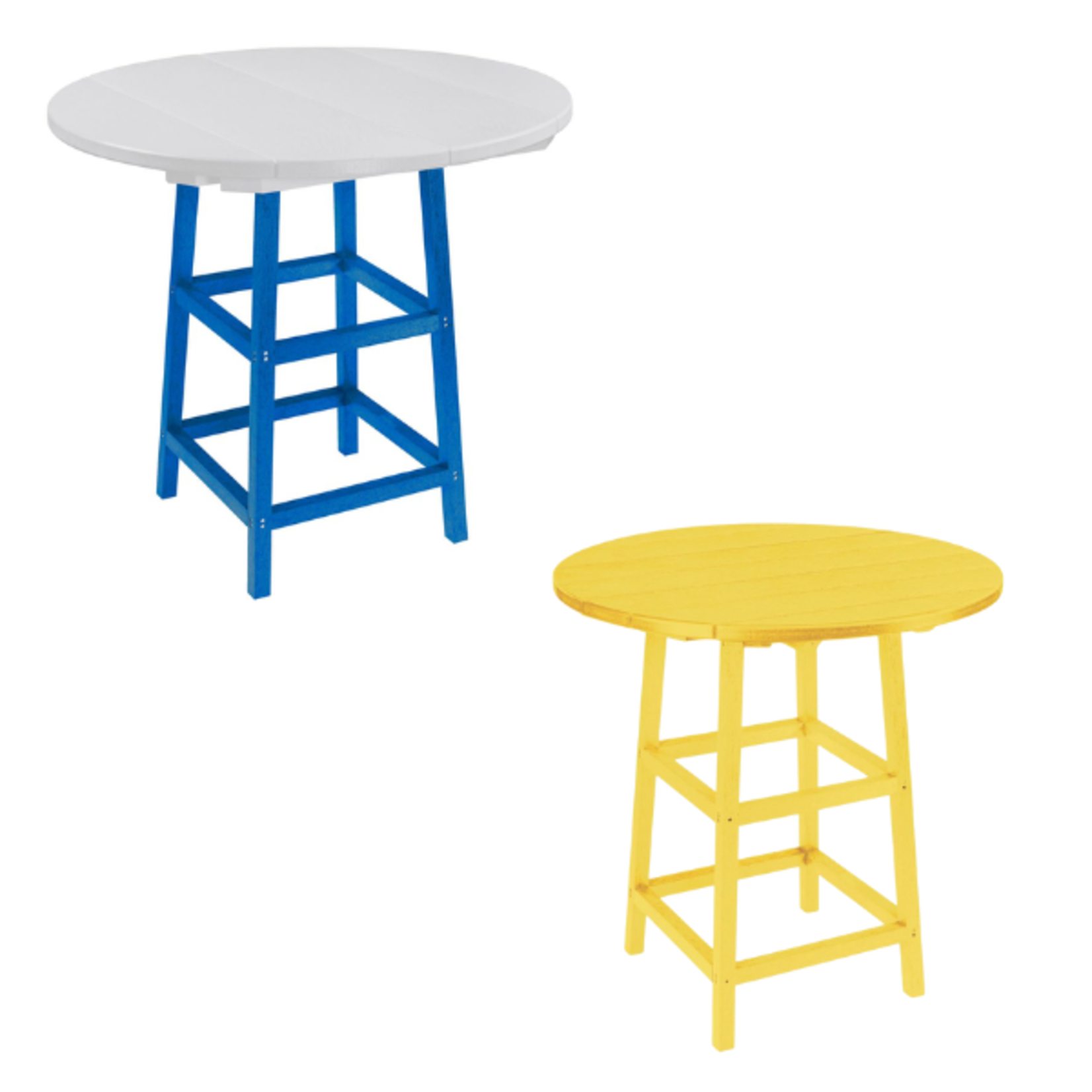 C.R. Plastics C.R. Plastic - 40" Pub Table Legs (Table Top Not Included)